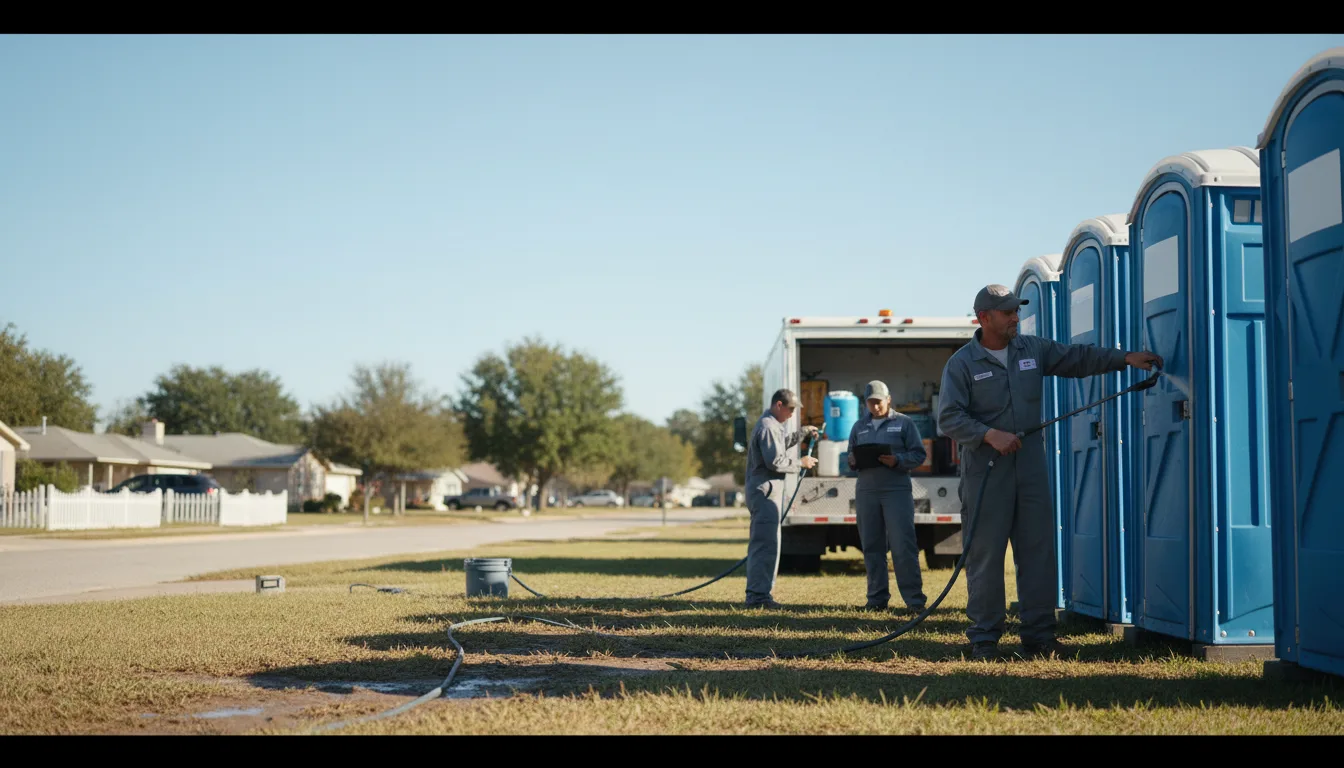 Long-Term Portable Toilet Rental in De Witt, AR near me
